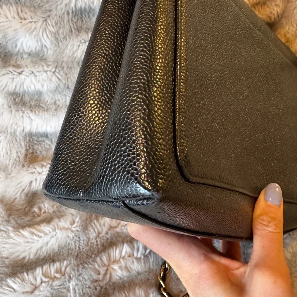 Chanel Rare Flap Box Caviar Bag - Picture 10 of 16